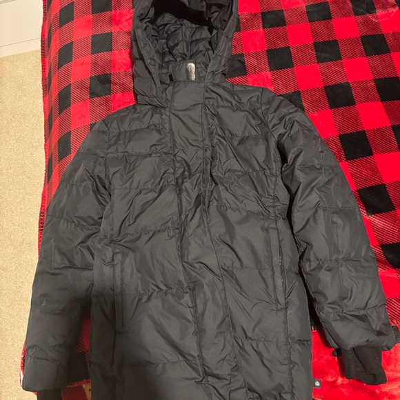 Athleta Kids Black Puffer Jacket
